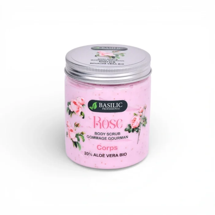 Body scrub gommage rose
