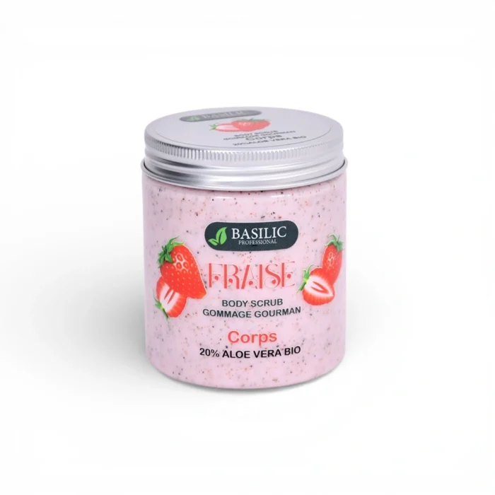 Body scrub gommage fraise